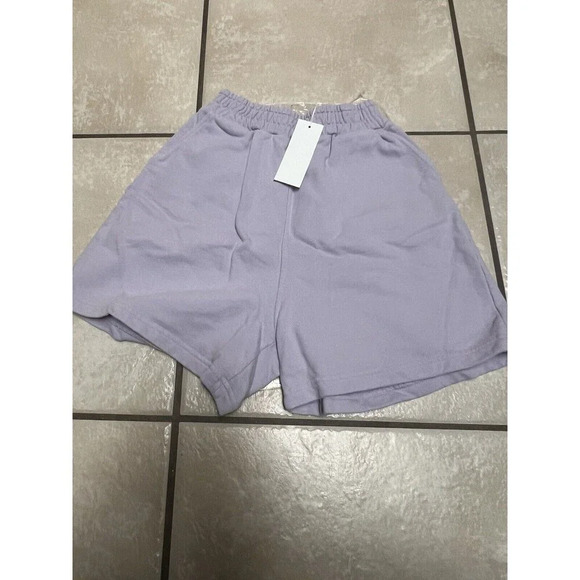 SIXTHREESEVEN The Sweat Short in Lavender Size Small NWT - Picture 6 of 6